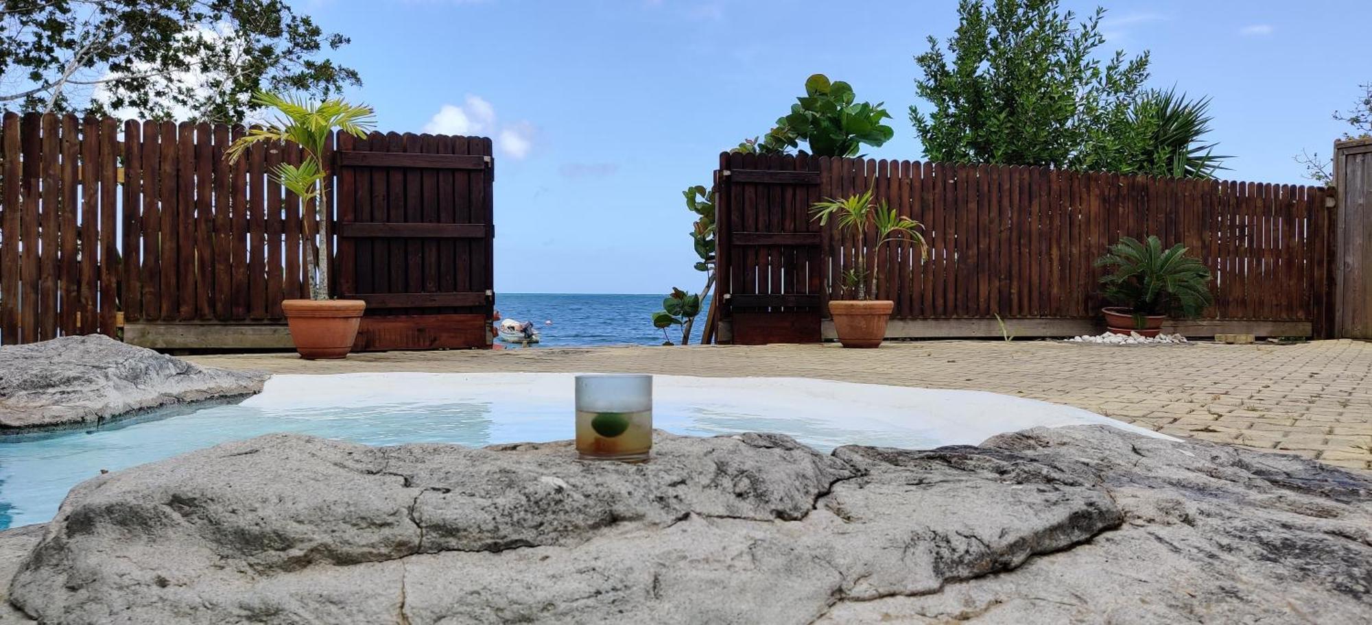 45 Villa La Cherry Bord De Mer Le Diamant Esterno foto